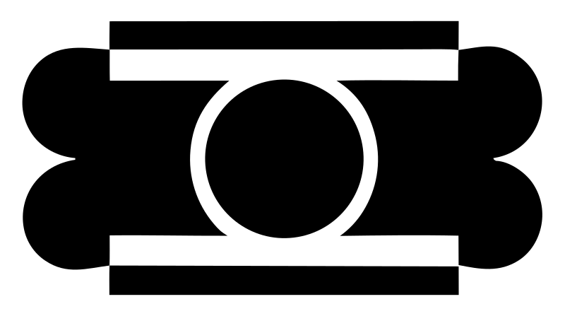 Virgo Zodiac Bold Emblem