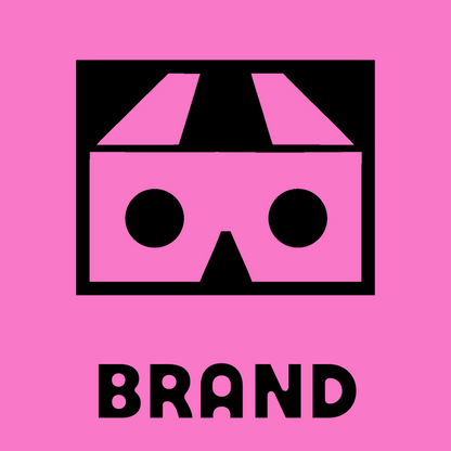 Bold VR Glasses Flat Icon preview