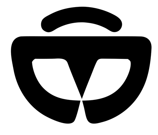 Bold VR Headset Front Icon