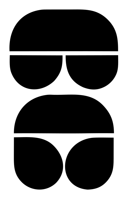 Bold VR Headset Stack Badge