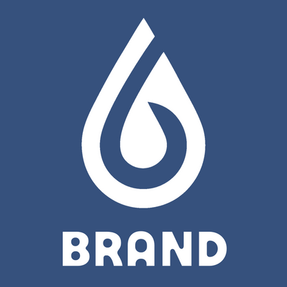 Bold Water Drop Crest preview