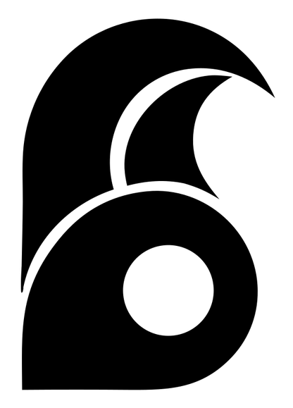 Bold Wave Circle Mark