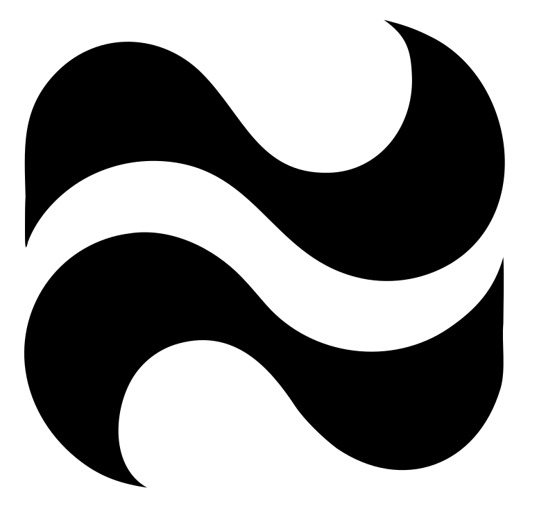 Bold Wave Pair Gemini Logo