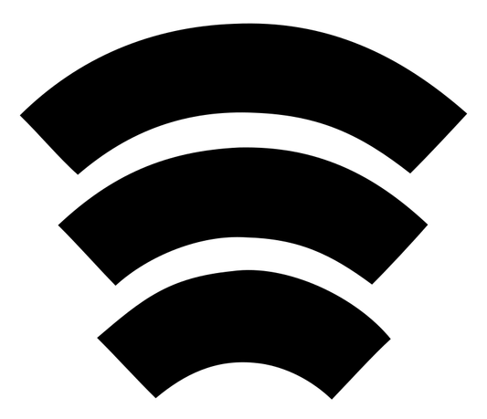 Bold Wireless Signal Icon