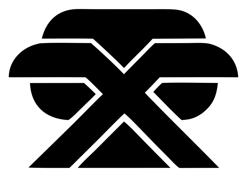 Bold X Cross Sushi Mark
