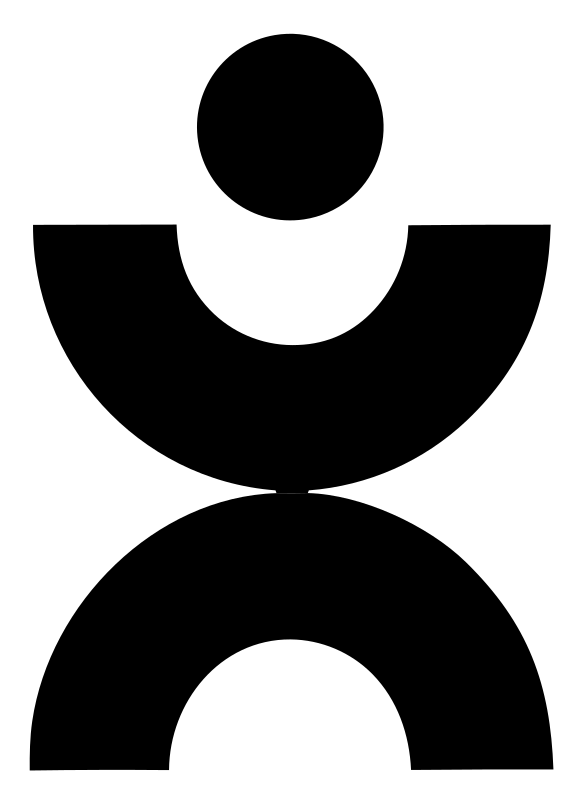 Bold Yoga Pose Emblem