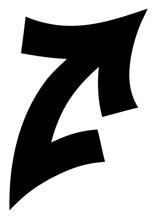 Sagittarius Z Letter Logo
