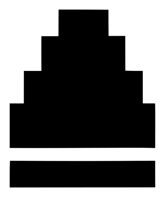 Bold Ziggurat House Mark