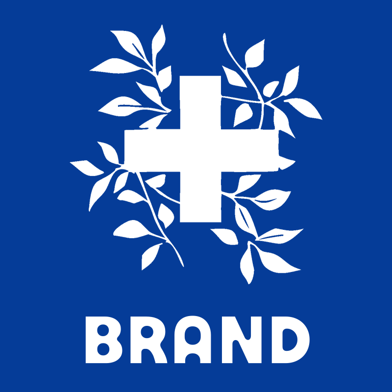Botanical Cross Vine Badge preview