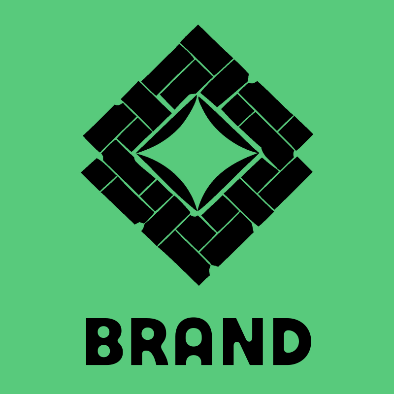 Brick Pattern Diamond Logo preview