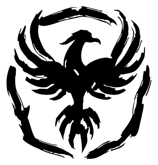 Brushstroke Phoenix Talon Badge