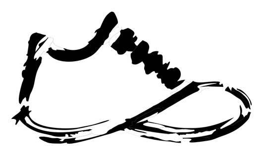 Brushstroke Sneaker Side Logo