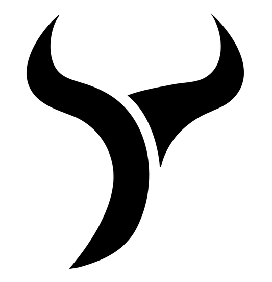 Bull Horns Curved Mark