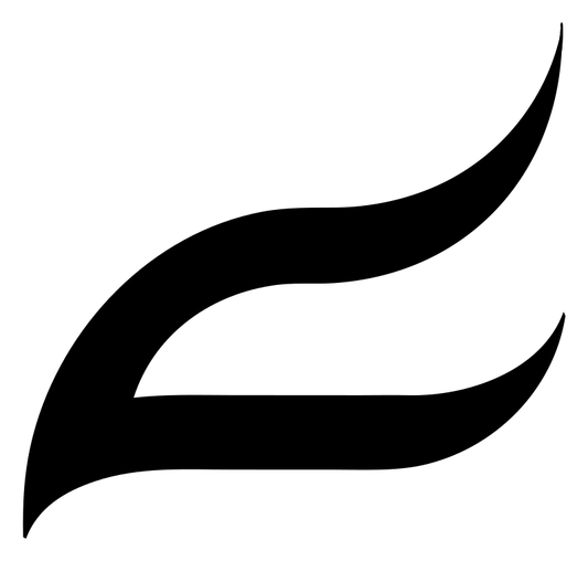 Calligraphic Dual Sweep Mark