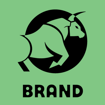 Charging Bull Circle Logo preview