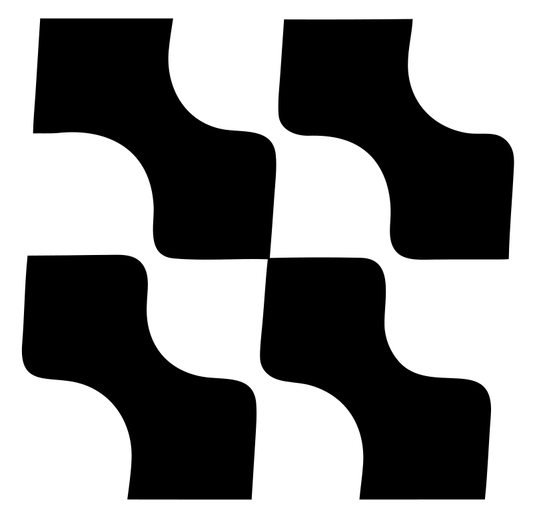 Checkerboard Wave Tile Mark