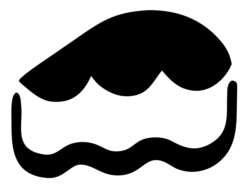 Cheese Wedge Wavy Emblem