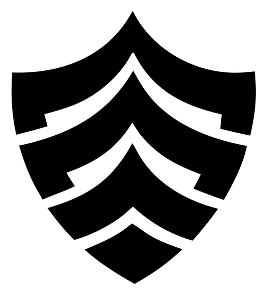 Chevron Shield Football Crest