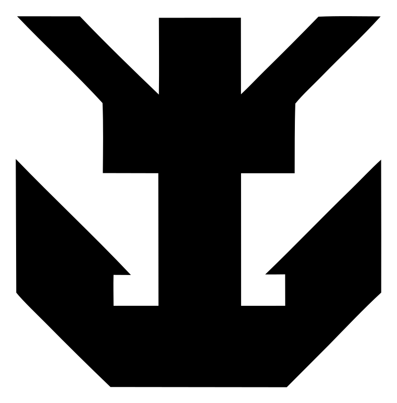 Chunky Anchor Crown Mark