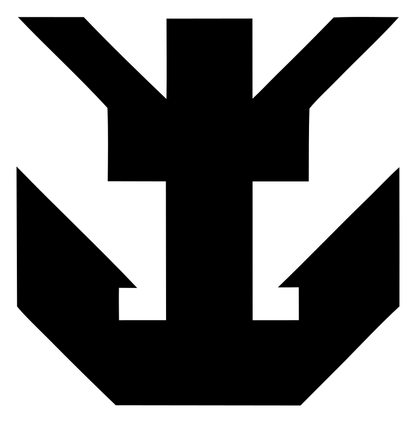 Chunky Anchor Crown Mark