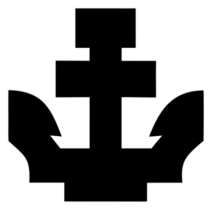 Chunky Anchor Wing Emblem