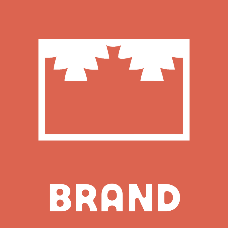 Chunky Battlement Crown Logo preview