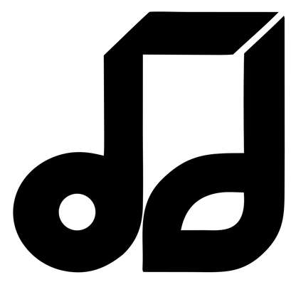 Chunky Beamed Double Note Crest