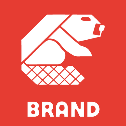 Chunky Beaver Diamond Tail Badge preview