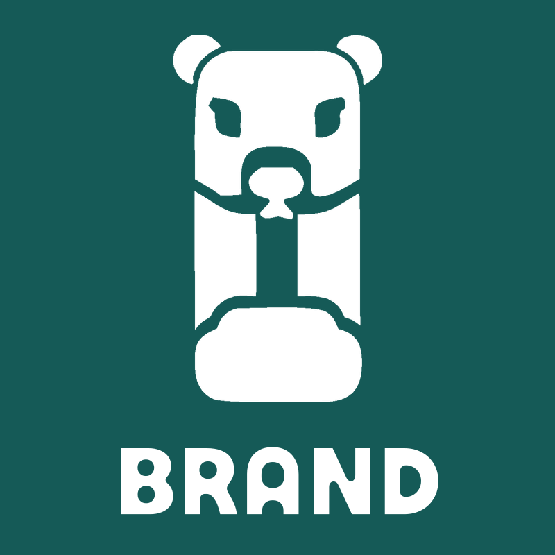 Chunky Beaver Standing Emblem preview
