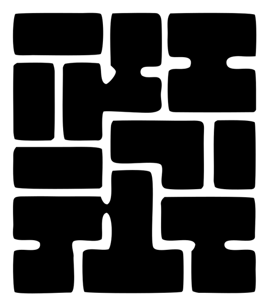 Chunky Brick Wall Mark
