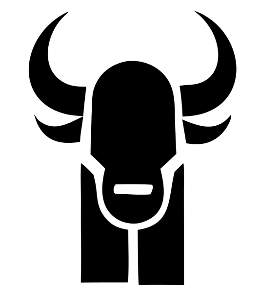 Chunky Bull Head Icon