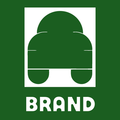Chunky Car Silhouette Badge preview