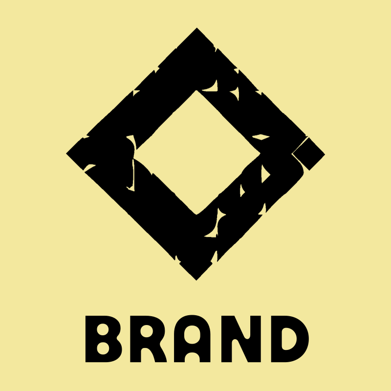 Chunky Diamond Frame Logo preview