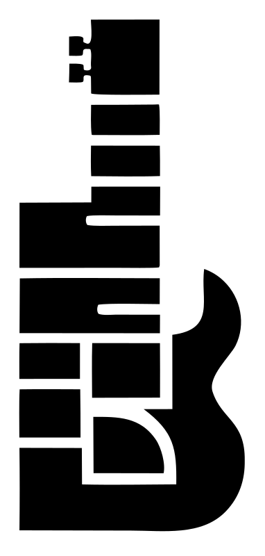Chunky Electric Guitar Icon
