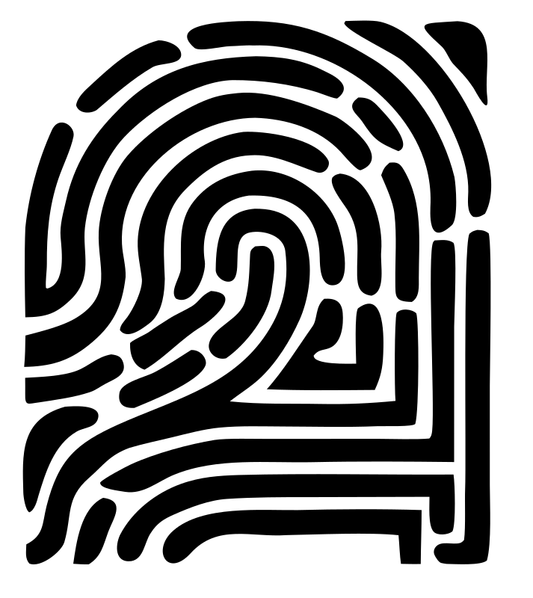 Chunky Fingerprint Bold Mark