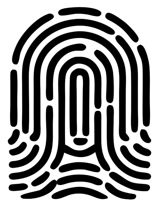 Chunky Fingerprint Bold Mark