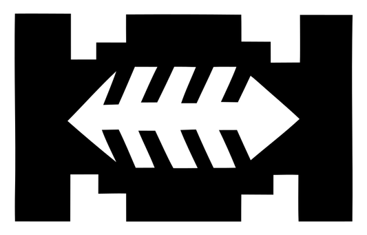Chunky Fishbone Sushi Badge