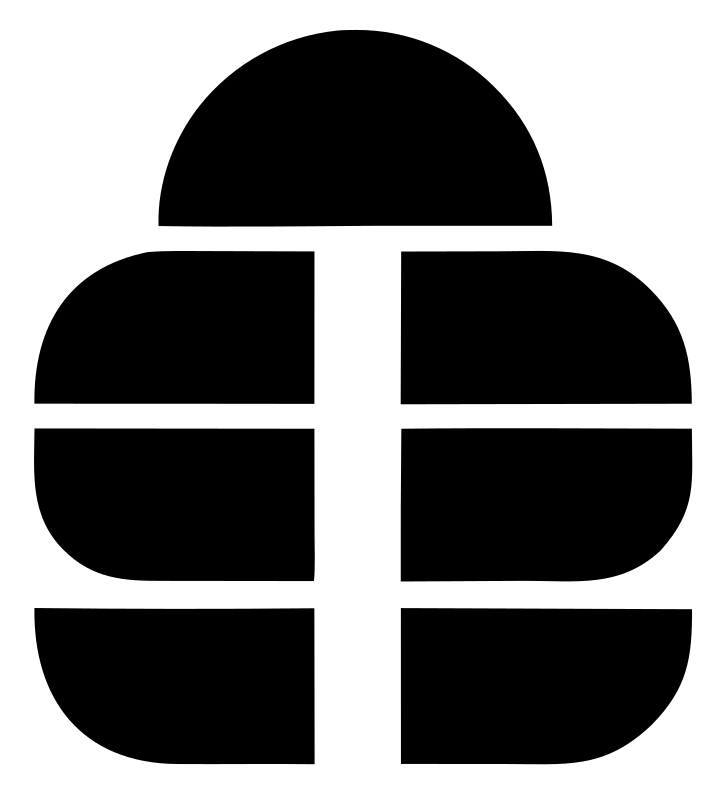 Chunky Grid Globe Mark