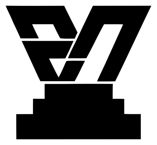Chunky Interlocked Trophy Emblem