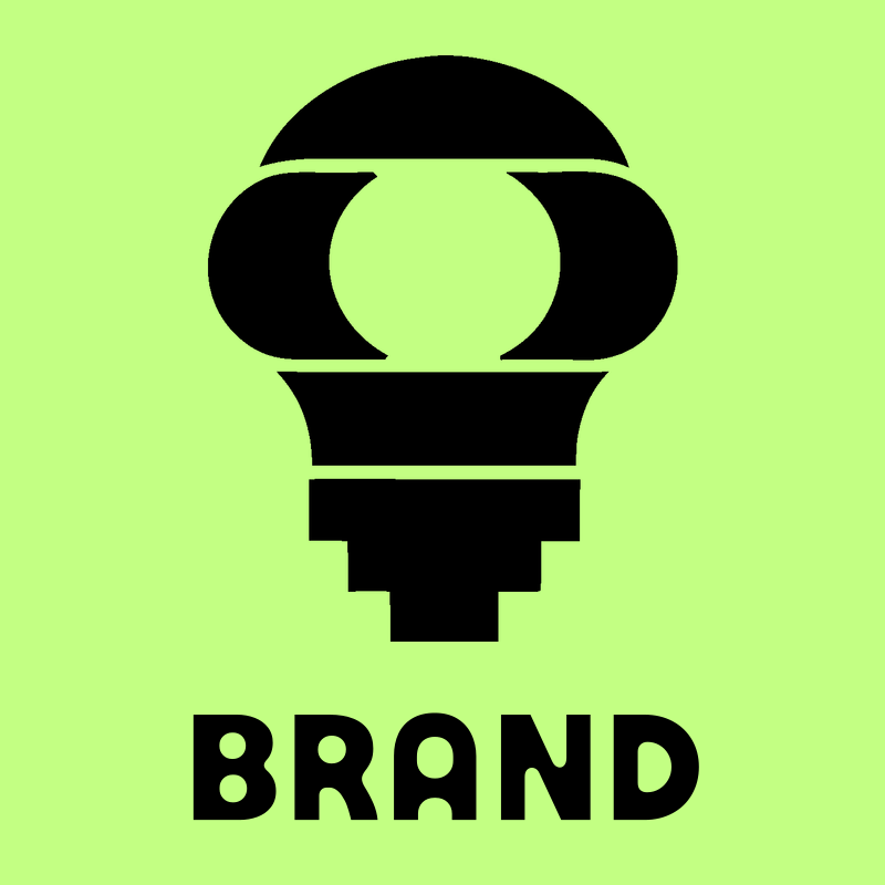 Chunky Light Bulb Stepped Emblem preview