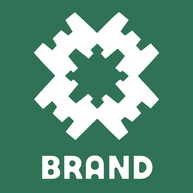 Chunky Pixel Snowflake Crest preview