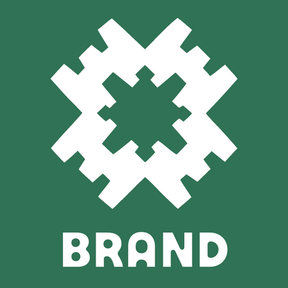 Chunky Pixel Snowflake Crest preview