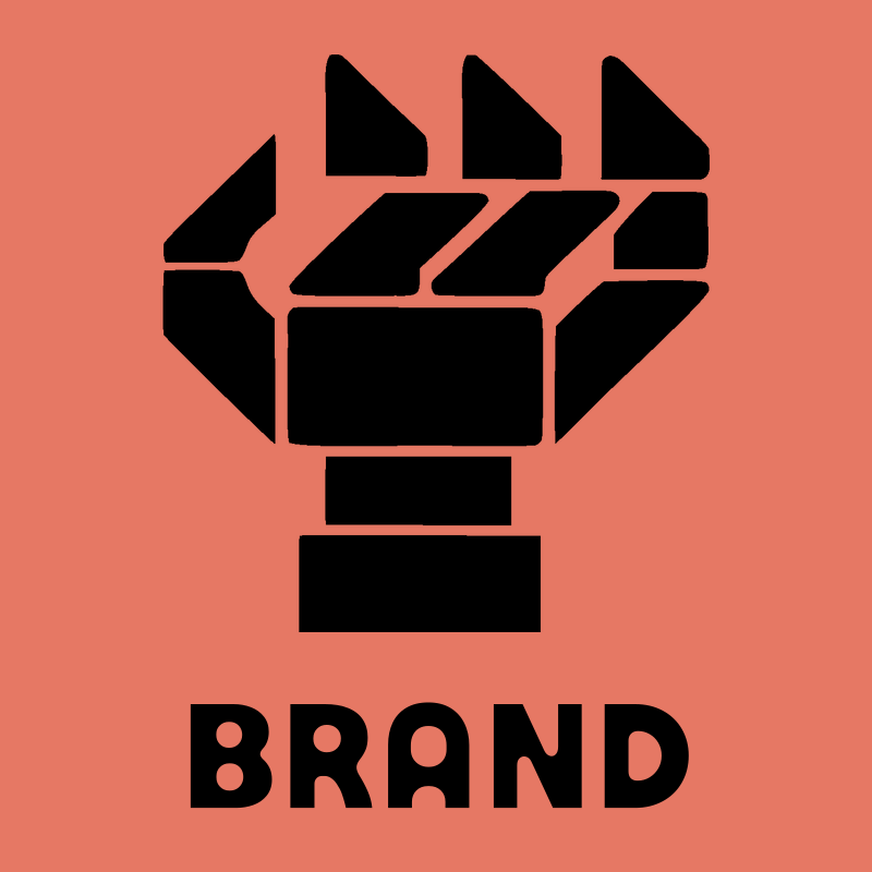 Chunky Raised Fist Badge preview