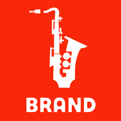 Chunky Saxophone Keys Logo preview