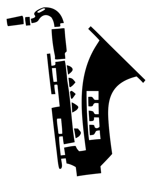 Chunky Saxophone Keys Logo