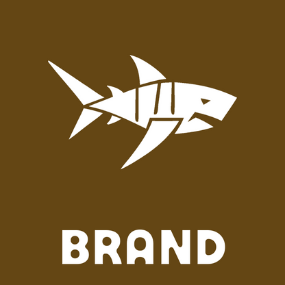 Chunky Shark Segmented Mark preview