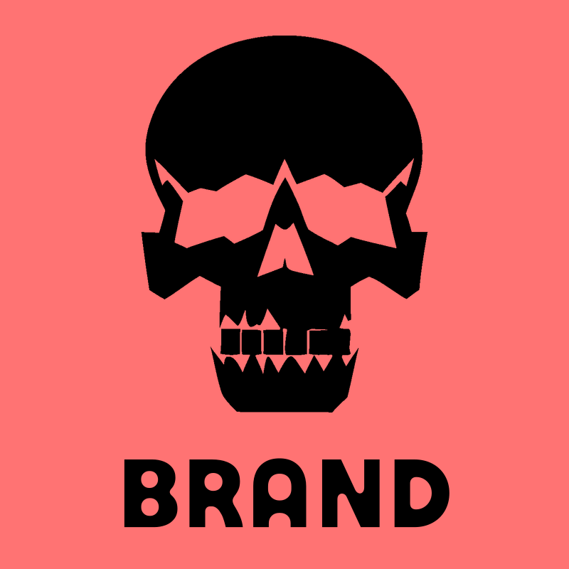 Chunky Skull Silhouette Mark preview