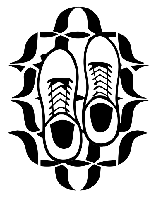 Chunky Sneaker Pair Emblem