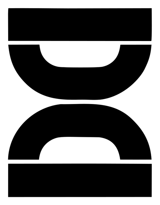 Chunky Stethoscope Mirrored Emblem