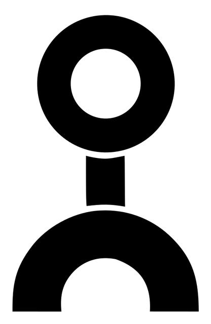 Chunky Stethoscope Person Mark